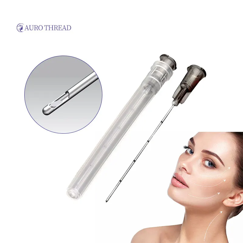 Korean Hot Selling Disposable Blunt Cannula 18G 20G 22G 25G 27G Sterile Blunt Needle For Beauty Filler Tools medical cannula