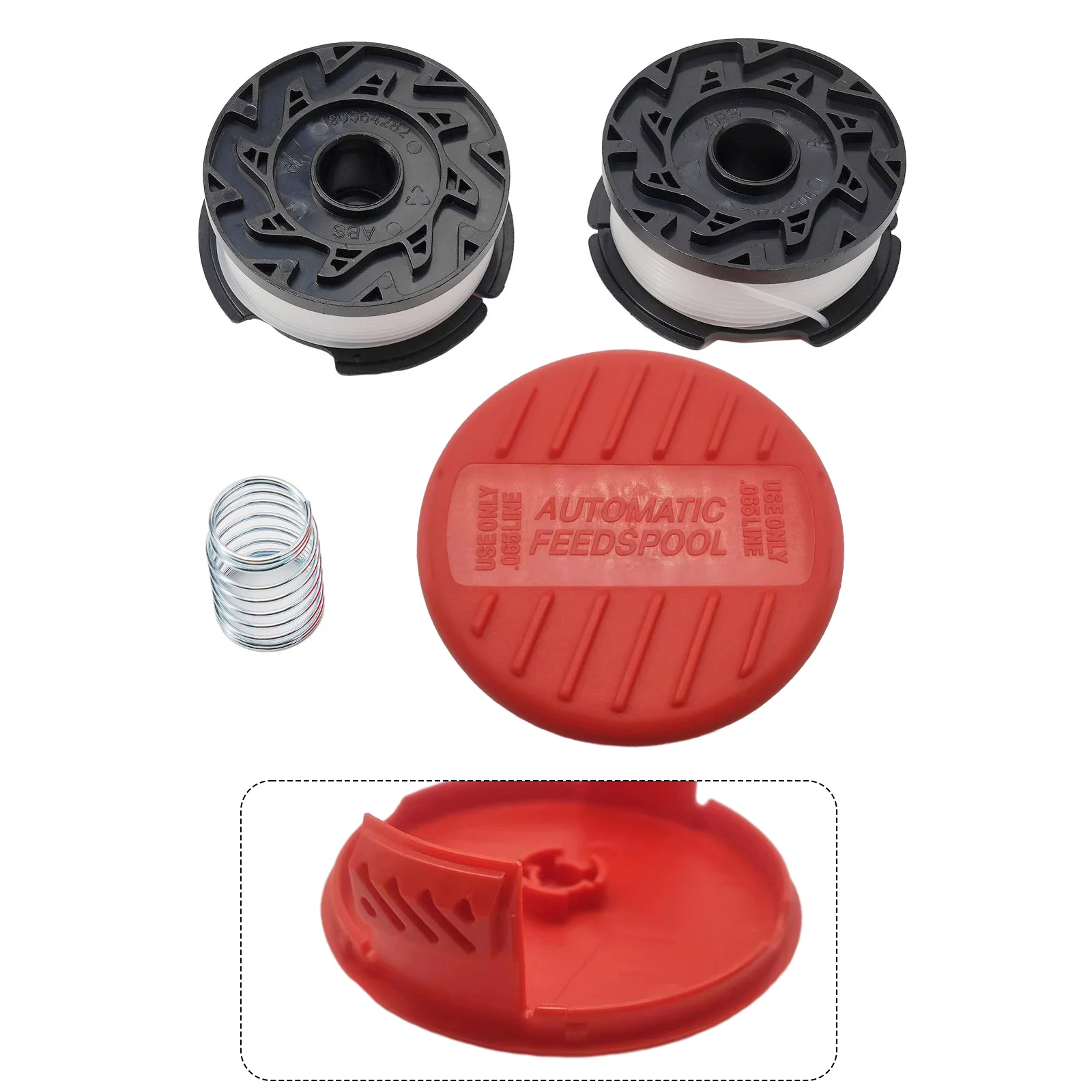 

Brand New Spool Cap For Black & Decker Spool & Line + Cover Auto Feed System Delicate Long Service Life Practical