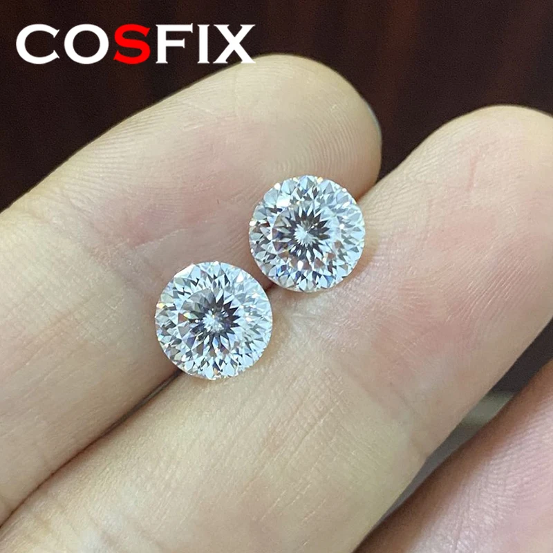 Top Belgium Cut Moissanite Stone D Color 0.1ct-50ct Gemstones Lab Grown Diamond Bird Nest Cut Moissanite Loose Stone