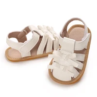 0-18Months Newborn Infant Baby Girls Shoes Summer Sandals Casual Rubber Bottom Non-Slip Breathable Baby Shoes 4