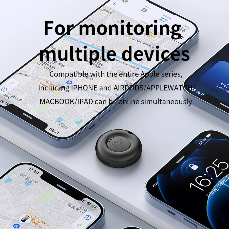 Compact Bluetooth GPS Tracker and Anti-Loss Device