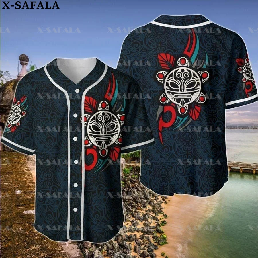 

Custom Name PUERTO RICO Love Country Flag 3D Printed Baseball Jersey Summer Shirt Men's Tops Tee Oversized Streetwear-9