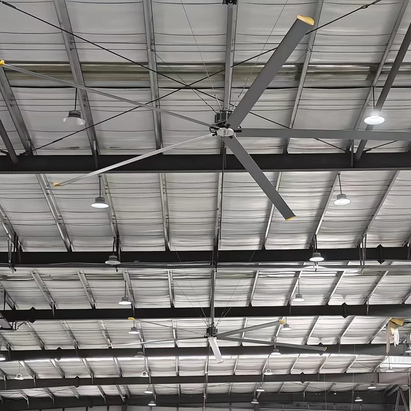 산업용 HVLS 천장 선풍기 가격 7.3m 대형 선풍기 공기 순환 24피트 체육관 선풍기 HVLS 천장