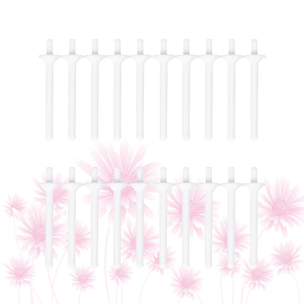 20Pcs Nose Hair Wax Sticks Disposable Plastic Wax Wand Nasal Hair Rod Nose Sticks Disposable