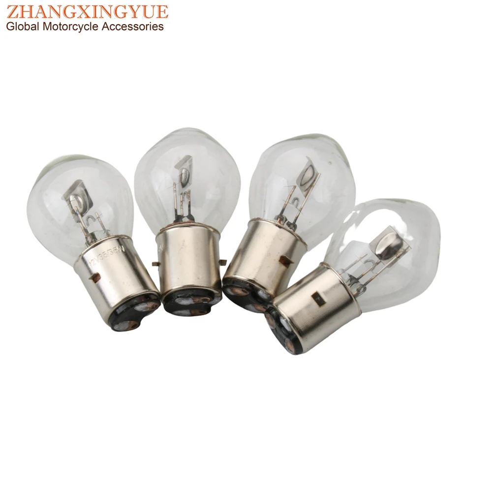 Head Light Bulb 50cc 150cc Moped Scooter Motorcycle ATV 12V 18/18W Hi-Lo Beam