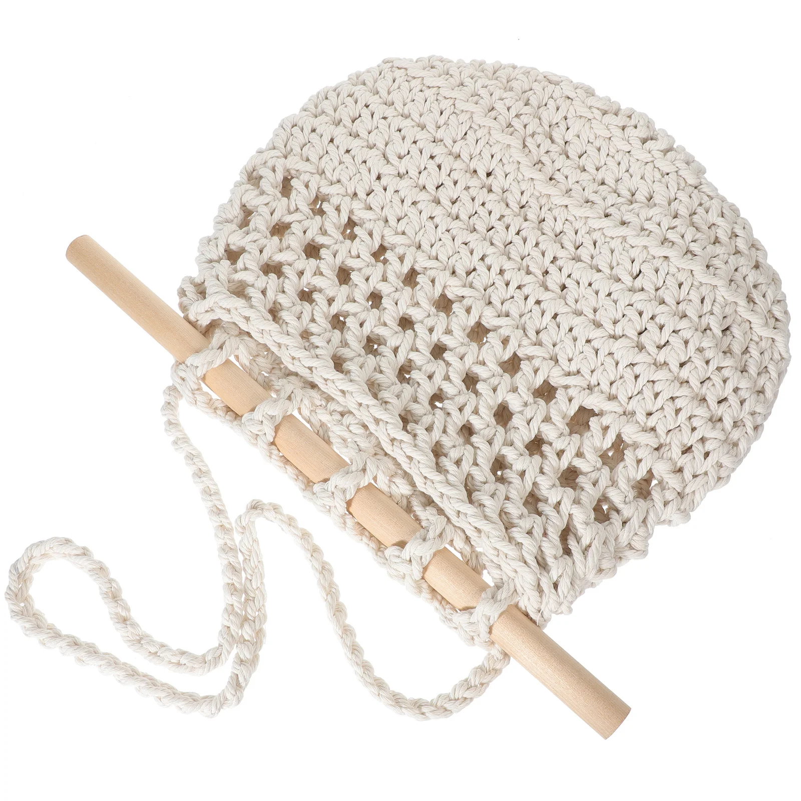 

Fruit Basket Wall Hanging Vegetable Baskets for Kitchen Woven Mounted Boho Decor