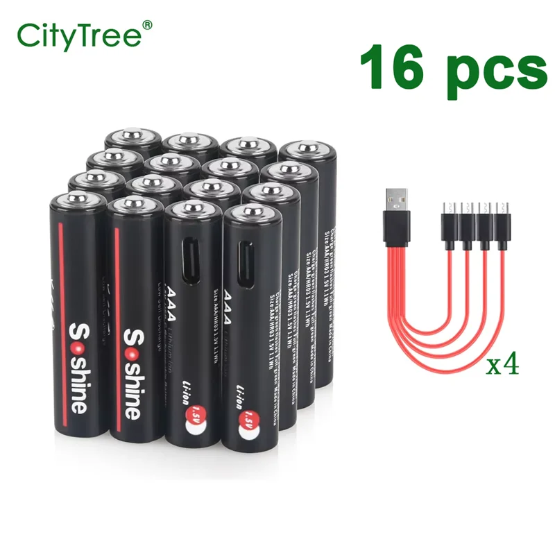 16pcs AAA