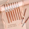 KADS Acrylic Nail Brush Professional Kolinsky Brush for Nails Acrylic Powder Brush Crimped Oval Shaped Sturdy Handle with Box 4