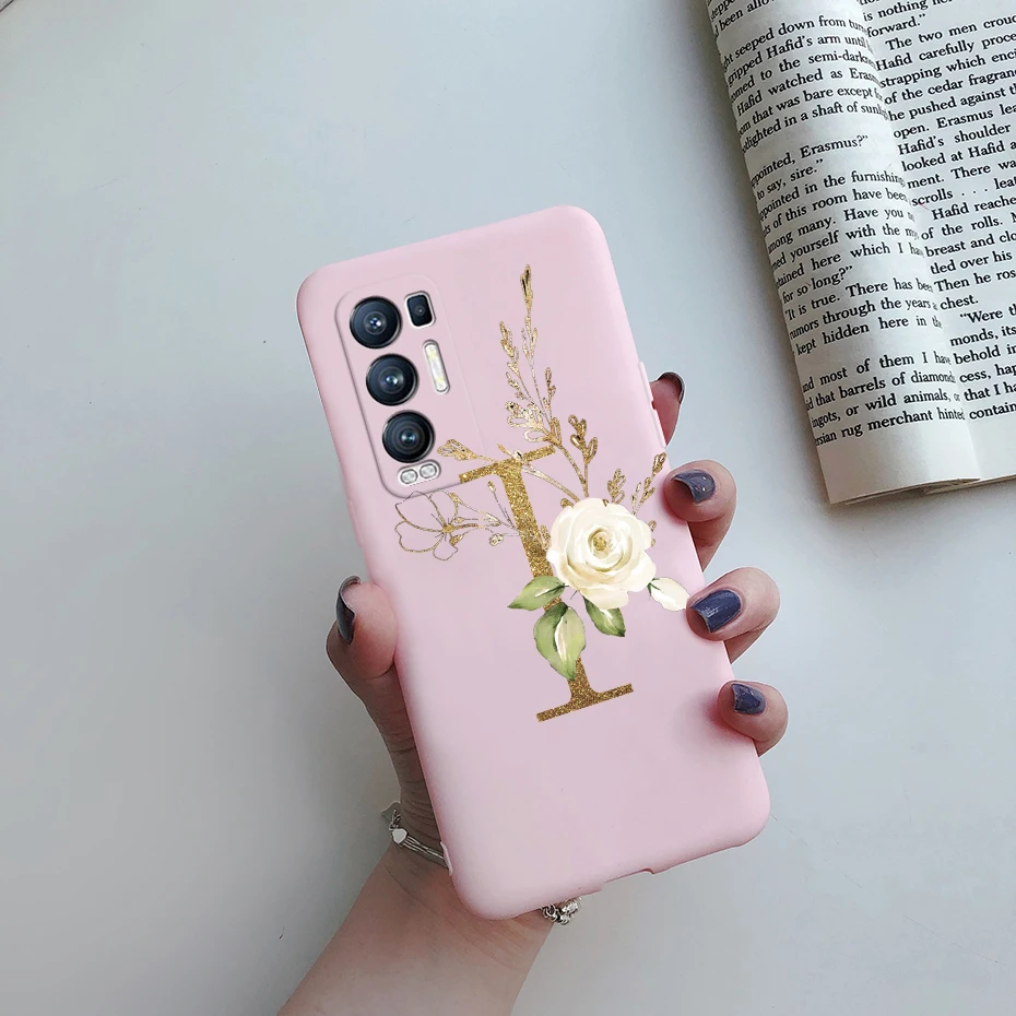 Cute Letters Soft Silicone Bumper Phone Case Cover
