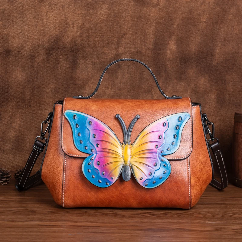 TYTXCowhideGenuineLeatherWomenCrossbodyShoulderBags2023LuxuryVintageHandbagsDesigner