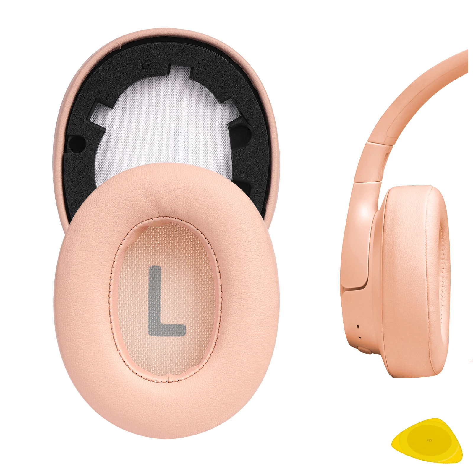 Geekria Cuscinetti Auricolari Di Ricambio Quickfit Per Jbl Tune 700Bt, Tune 750Btnc, Tune 710Bt, Tune 720Bt, Tune 760Nc