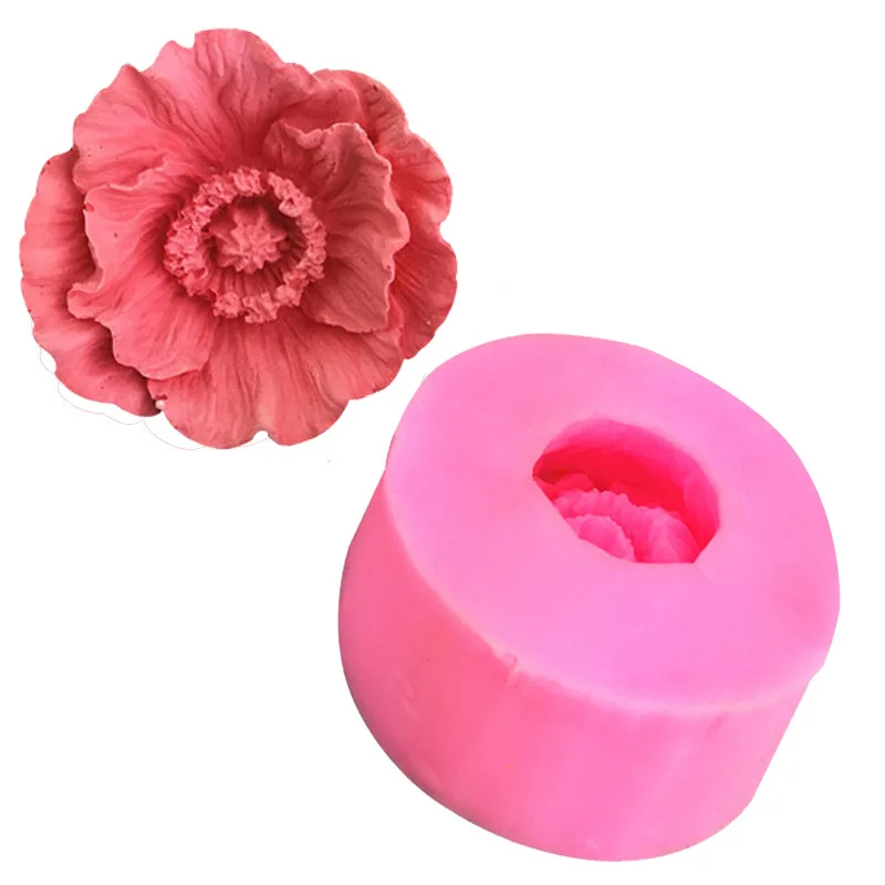 

New 3D Flower Cake Silicone Mold Fondant Cake Decorating Chocolate Candy Molds Kitchen Baking Cake Tools