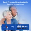 JINGHAO One Pair Rechargerable Hearing Aids Digital In Ear Small Sound Voice Amplifier Enhancer with Charger Case 4