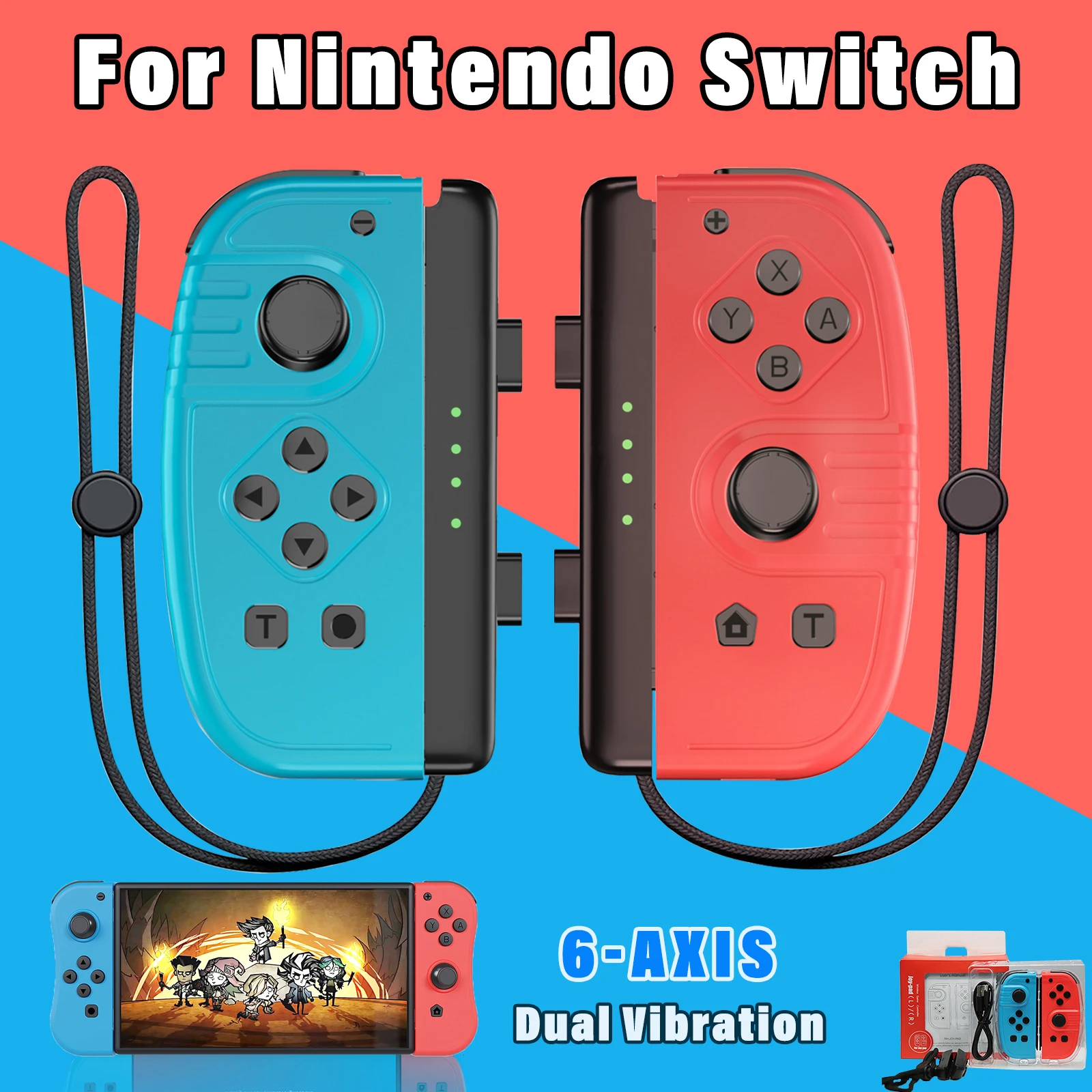 JoyPadForNintendoSwitchJoyConsWirelesscontrollerJoystick