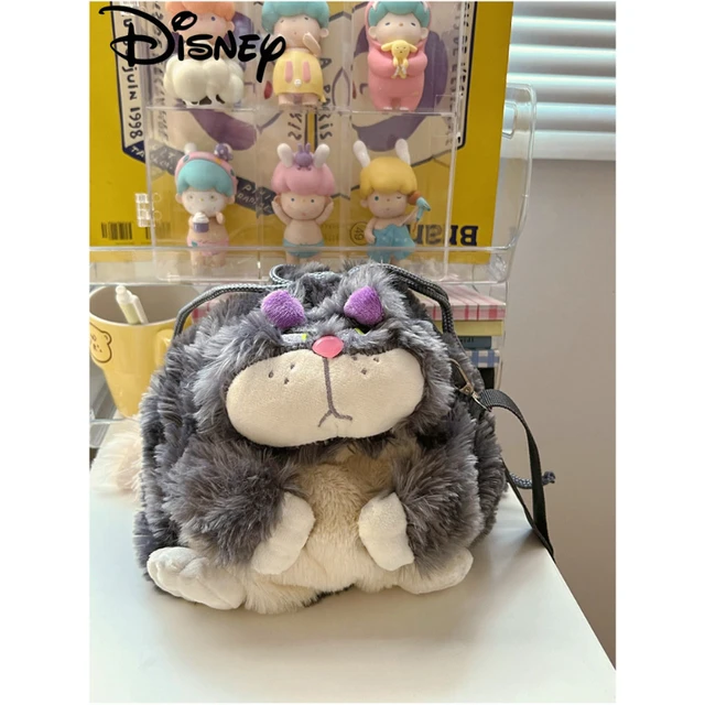 Disney dos desenhos animados japonês bonito lucifer gato mau cinderela  anime pelúcia mochila portátil cordão bolso meninas brinquedos sacos de  armazenamento - AliExpress