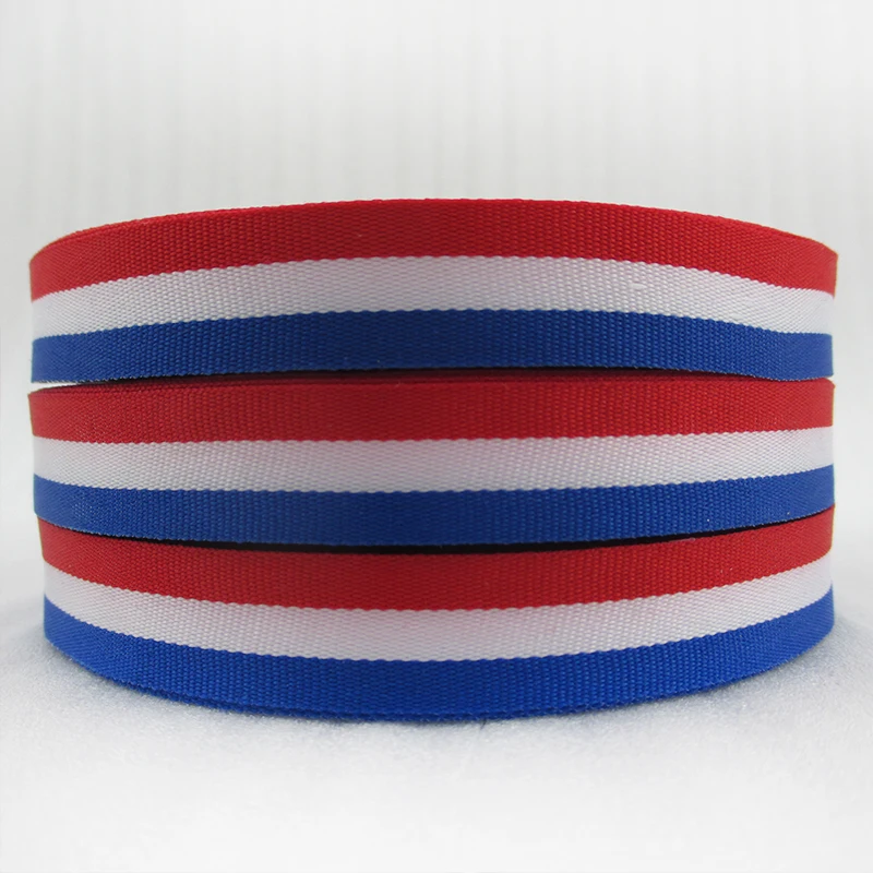 5 Yards Multi Size 16mm 25mm Striped Grosgrain Ribbon Stripes Festival Party Gift Decoration Crafts DIY Wrapping Accessories ribbon decoration ribbon supplies wrapping ribbon grosgrain ribbon