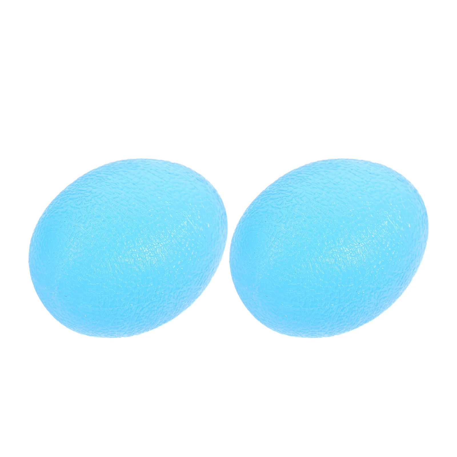 

2 Pcs Stress Ball Egg Shaped Grip Squeeze Exercise Balls Massage Finger Strength Trainer Hand Prop Fitness