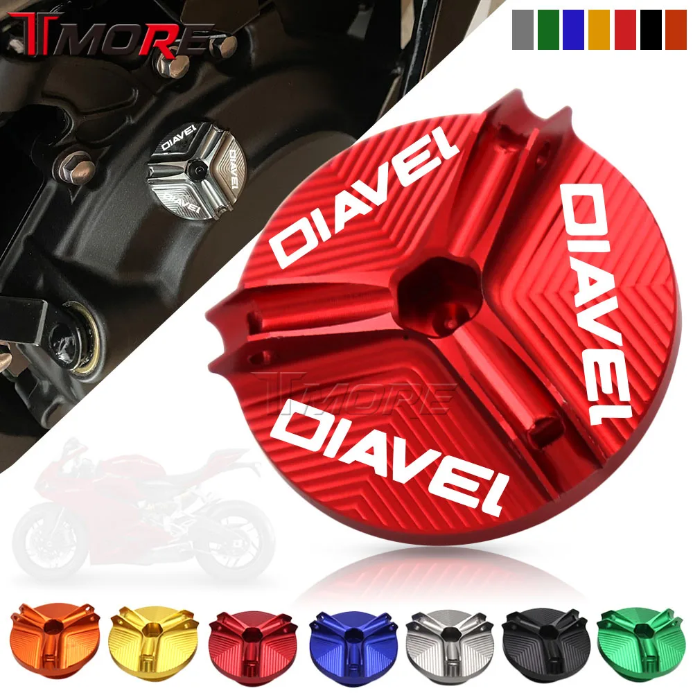 

Oil Filler Cup For Ducati Diavel/AMG/Carbon/Strada/XDIAVEL S 2012-2017 Motorcycle Engine Oil Drain Plug Sump Nut Cup Cover