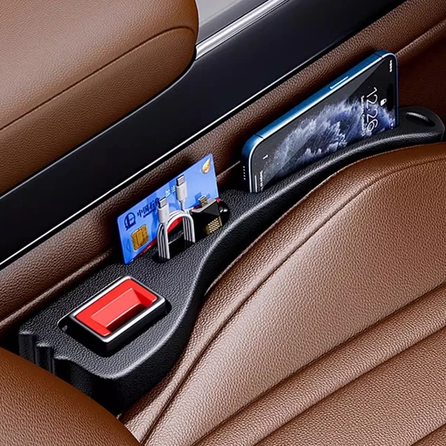 2 Riempitivi Per Sedili Auto - Cuscinetti Anti-Perdita Nero, Per Evitare Oggetti Caduti Tra I Sedili - Foto 6