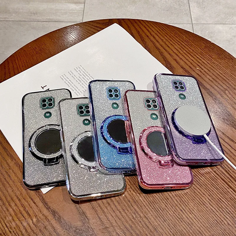 Luxury Glitter Mirror Bling Shockproof Soft Silicone Phone Case