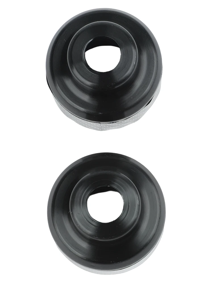 2Pcs 알루미늄 합금 프론트 포크 슬라이더 컵 오토바이 전기 스쿠터 충격 흡수용 충돌 방지 보호 장치 블랙