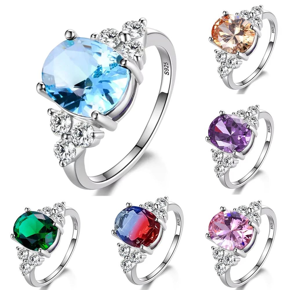Amazon.com: 925 Sterling Silver Shiny Full Diamond Geometric
