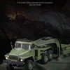 New Product 1: 16 Remote-Controlled Transport Vehicle Full Scale Military Ural Trailer Military Card 6-Wheel Drive Toy Boy Gifts 2