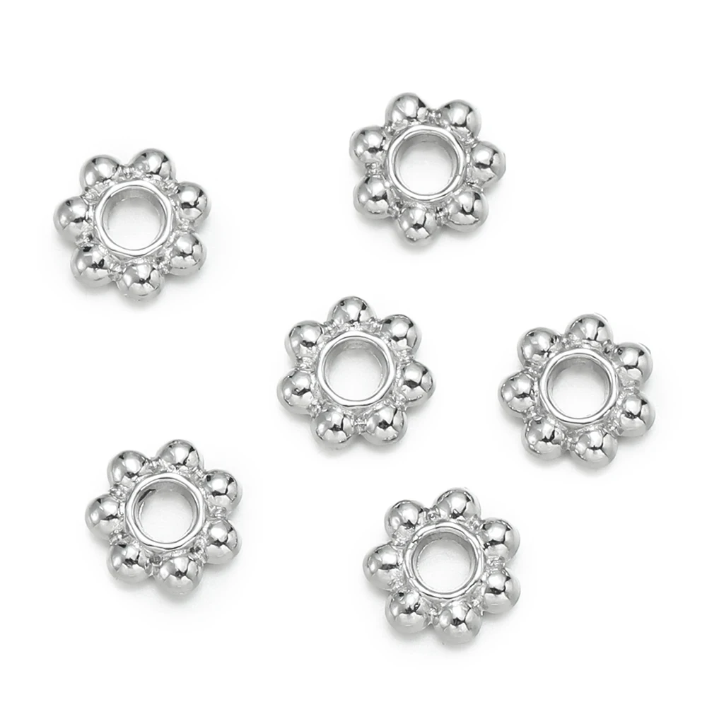 Flower Spacer Beads Daisy 6