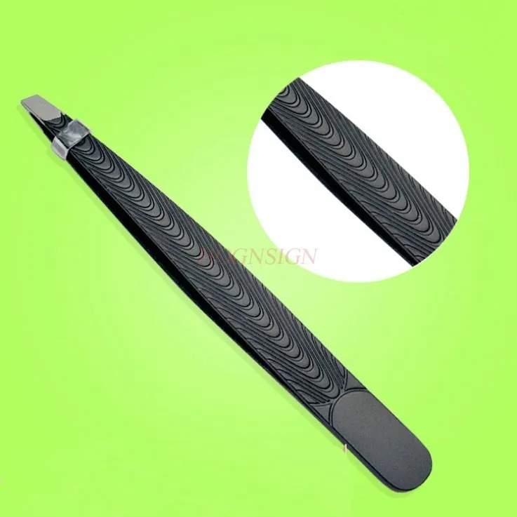 Clip for eyebrow trimming, stainless steel diagonal pliers for men's hair removal, diagonal thread 2
