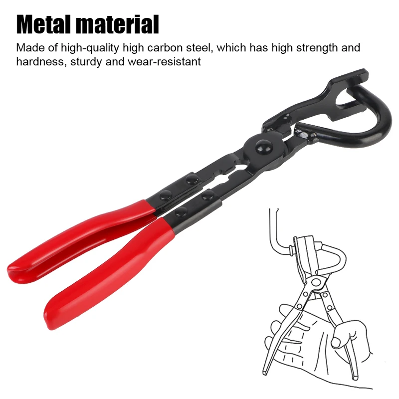 Car Exhaust Pipe Rubber Pliers Car Exhaust Hanger Pad Plier Install Disassembly Puller Tools Auto Accessories