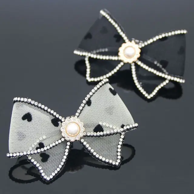 2 Spille Per Scarpe Con Fiocco E Strass Argento - Decorazioni Rimovibili Per Tacchi Alti, Scarpe Da Sposa E Feste - Foto 9