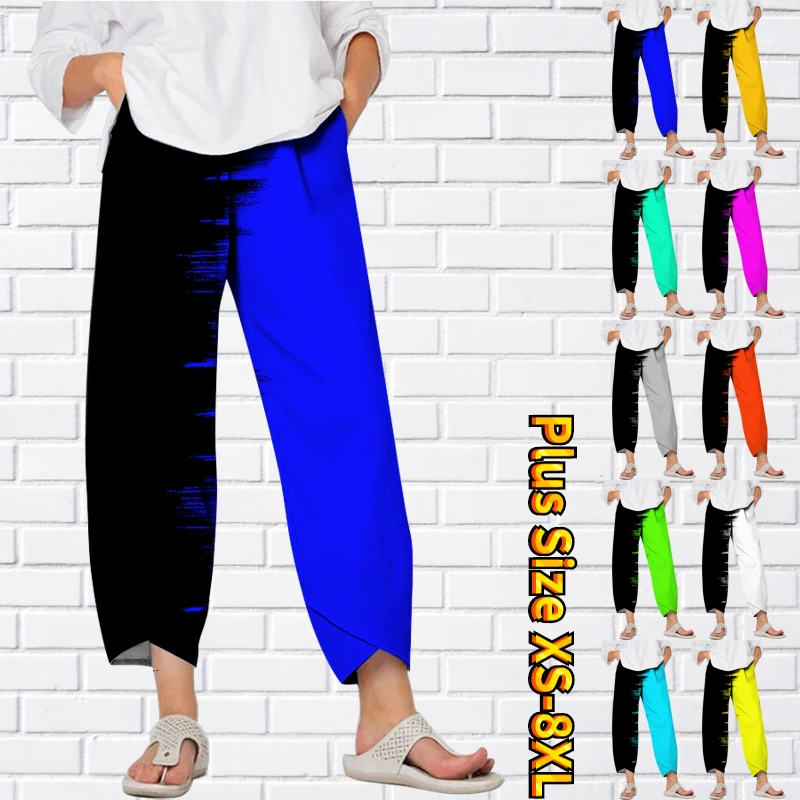 

2023 Summer Women Trendy Slimming and Stylish High Waisted Pants Comfortable and Flattering High Waisted Pants Long Trousers