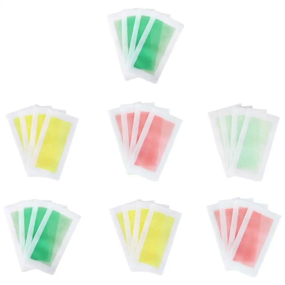 1pcs Professional Hair Removal Wax Strips for Summer Depilation Double Sided Cold Wax Paper for Leg Body Face Useful woman 5