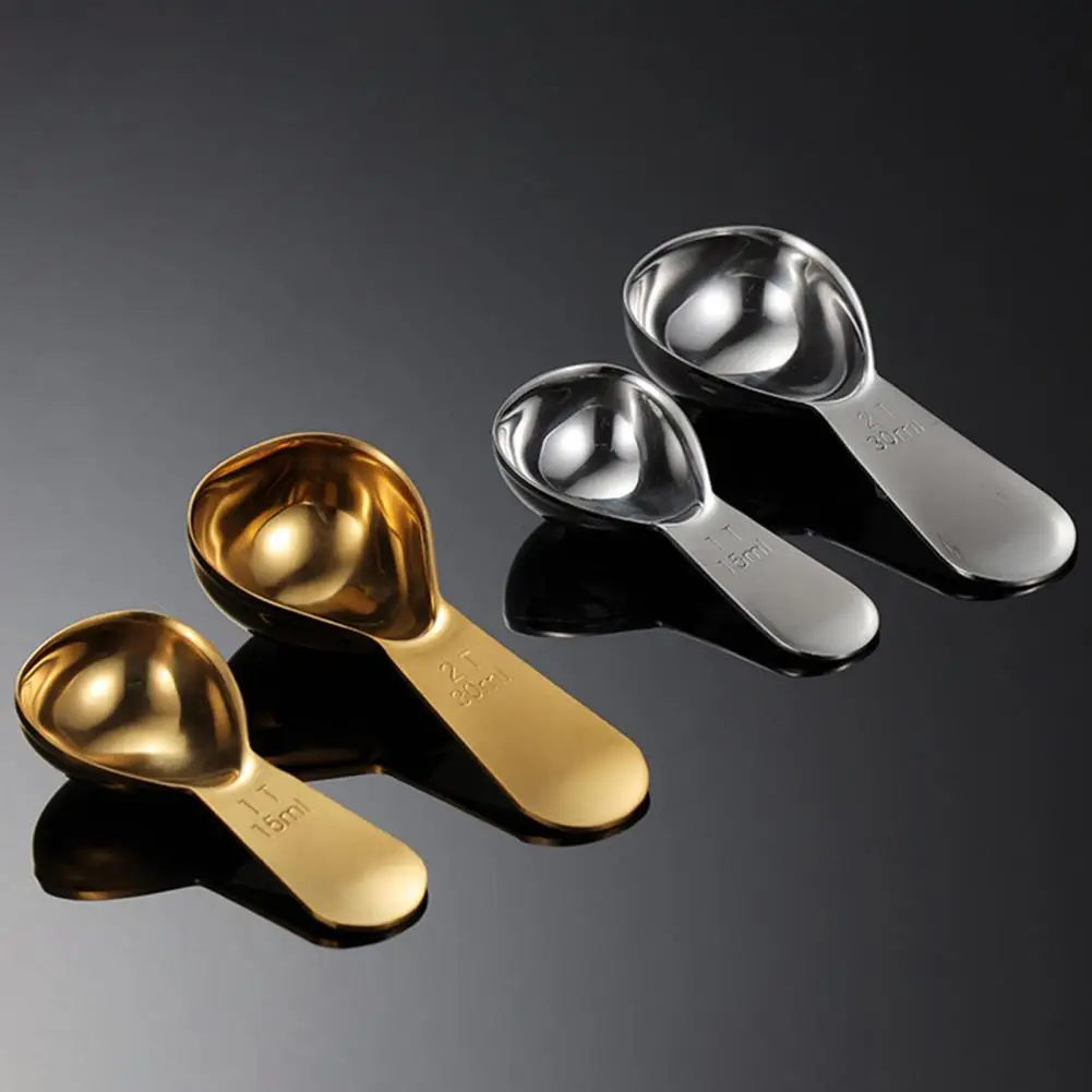 White & Gold Measuring Spoons Set, Stainless Steel Measuring Spoons -Magnetic  Measuring Spoons Set- Metal Measuring Spoons- Cute - AliExpress