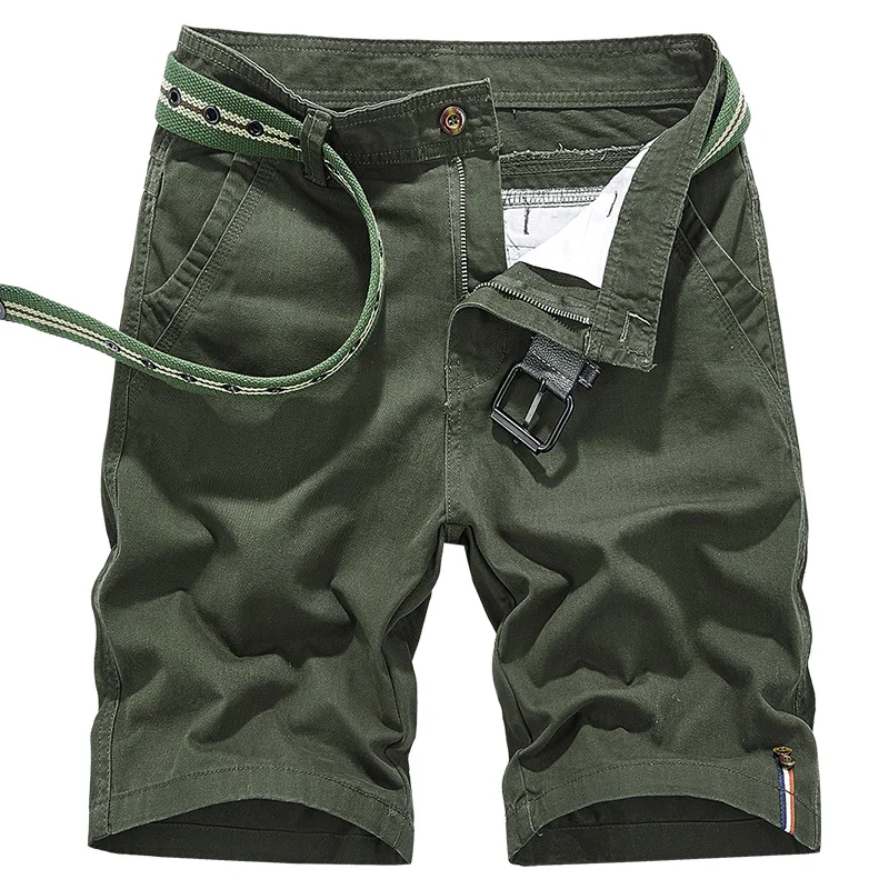 maamgic sweat shorts Cargo Shorts Men Outdoor 2022 Summer Army Military Tactical Homme Shorts Casual Solid Multi-Pocket Male Cargo Shorts Plus Size black casual shorts