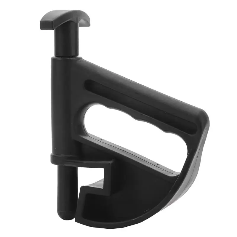 Hands-Free Heavy Duty Tire Changer Clamp with Rim Protection and Spacer