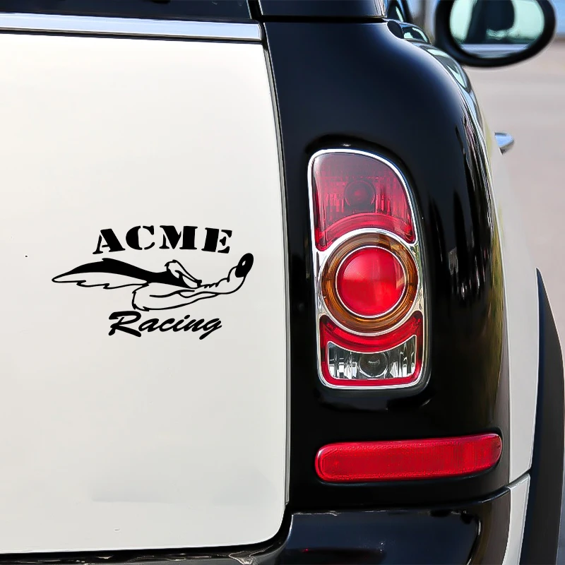 G102 16X10CM G10201 Wile E. Coyote for ACME Racing Vinyl Decal Sticker Car Truck Window Decals