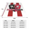 Exeter City FC Blankets Fleece Warm Throw Blankets Sofa Throw Blanket For Home Bedroom Travel Throws Bedspread Quilt 3