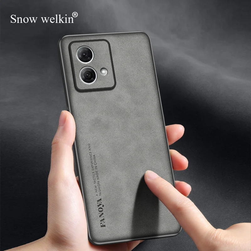 Luxury Sheepskin Leather Shockproof Silicone Phone Case Cover
