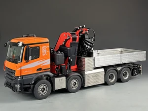 JXMODEL F1650 RC гидравлический кран 8X8 грузовик 1/14 Радиоуправление K3363 строительный автомобиль окрашенный фотозвук игрушка THZH1541