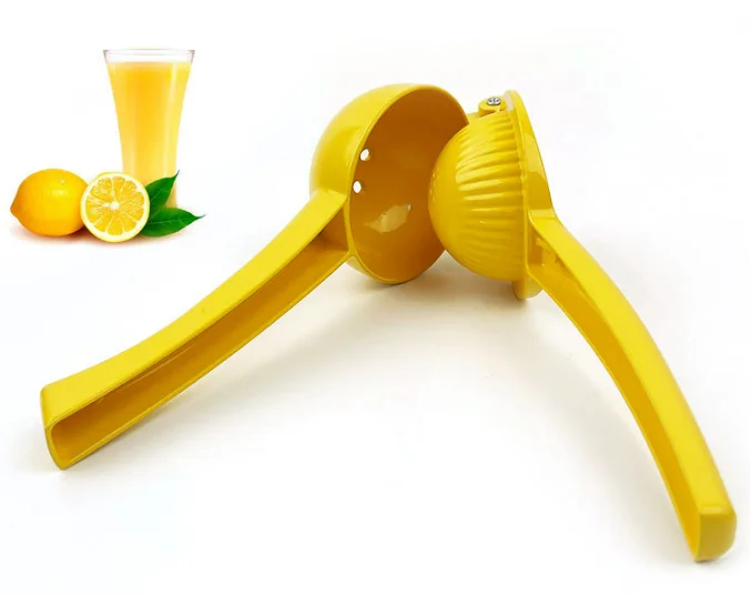 Home Manual Lemon Squeezer Aluminum Alloy Hand Pressed Orange Fruit Juicer Portable Practical Kitchen Tools Mini Blender