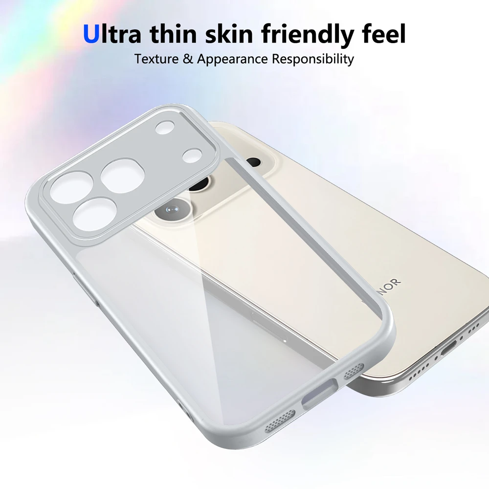 Luxury Ultra-Thin Transparent Shockproof Phone Case