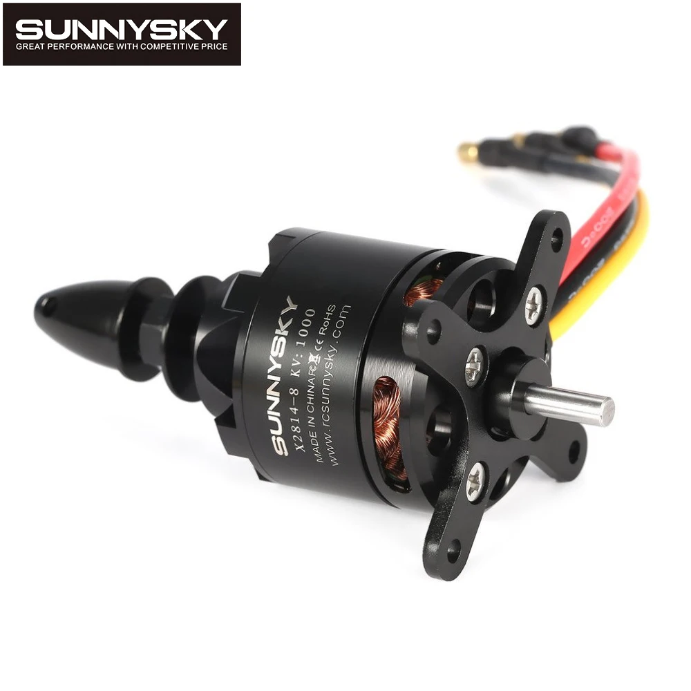 팰콘샵] [SUNNYSKY] X2814 1250KV Outrunner Brushless Motor SunnySky Xシリーズ V3 X2814 V3 ブラシレスモーター(1000KV、ノーマル)。