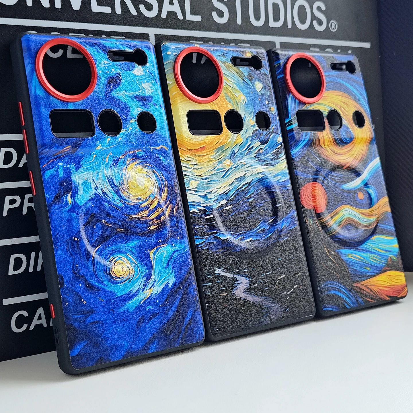 Magnetic PU Leather Skin-Friendly Phone Cover