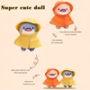 Cute Raincoat Fats Sharks Doll Keyrings Stylish Backpack Keyrings Pendant For Key Handbag Decor 2