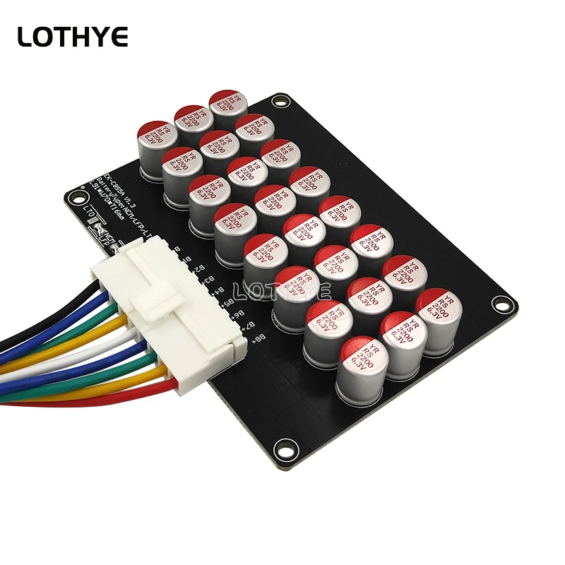 

8S 5A литий-ионный аккумулятор Lipo Lifepo4 LTO активный эквалайзер балансировочная плата конденсатор батареи BMS