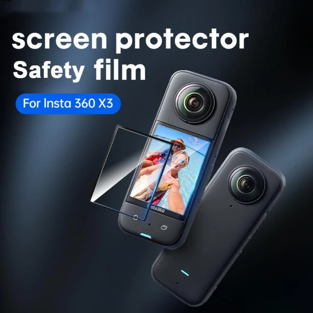 Lens Protector for Insta 360 X3/X2 Protector Accessories Anti Scratch  Camera Cover Buckle Design Hardness Screen Protector