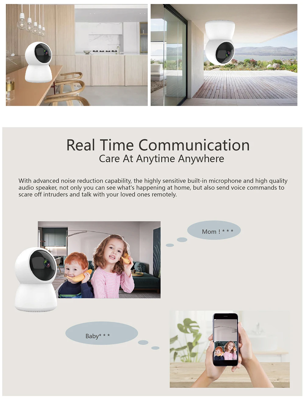 HD 1080P IP Camera Tuya Smartlife App Surveillance Security WiFi Baby Monitor Wireless Mini CCTV Indoor Home Camera Smart Alarm best night vision security camera