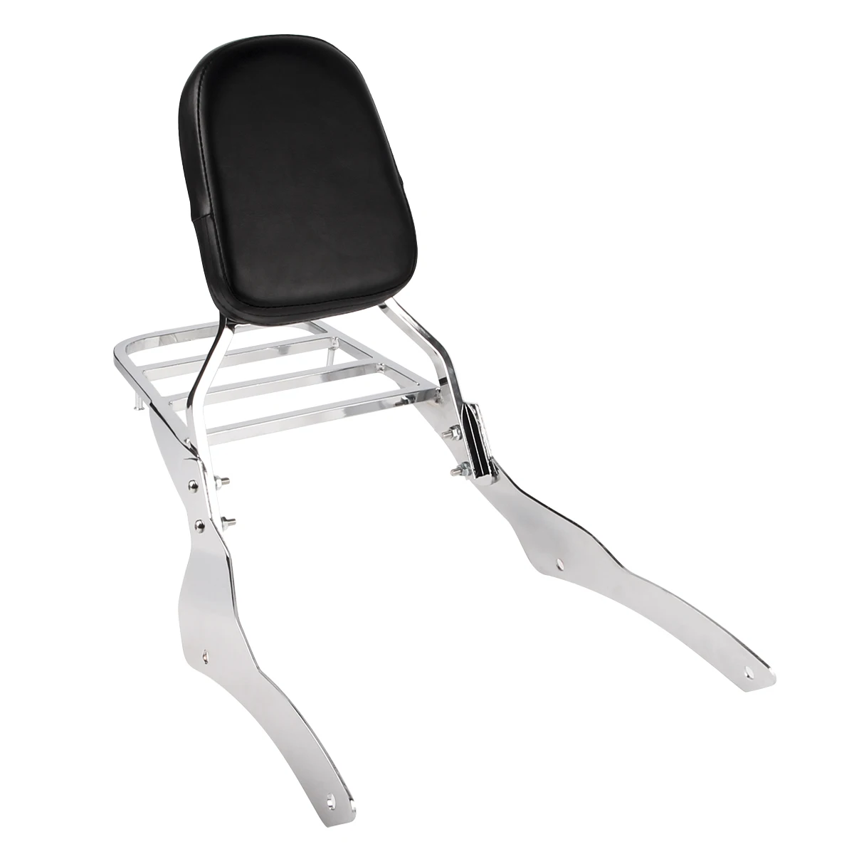 Schienale Sissy Bar + Portapacchi Per Yamaha Vstar 400 650 Classic 1998-2014 Per Dragstar 400 650 Classic 1998-2014