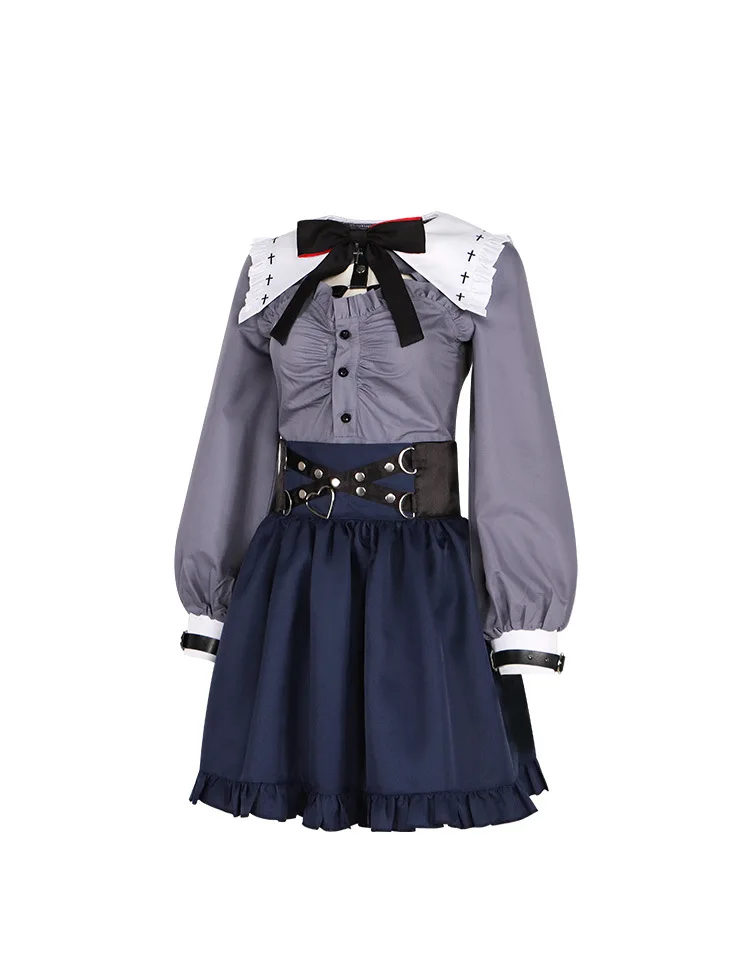 Rainbow Club 2434 Virtual Vtuber: Kuzuha | Uniform Cosplay Costume 19 School Uniform Cosplay Costume